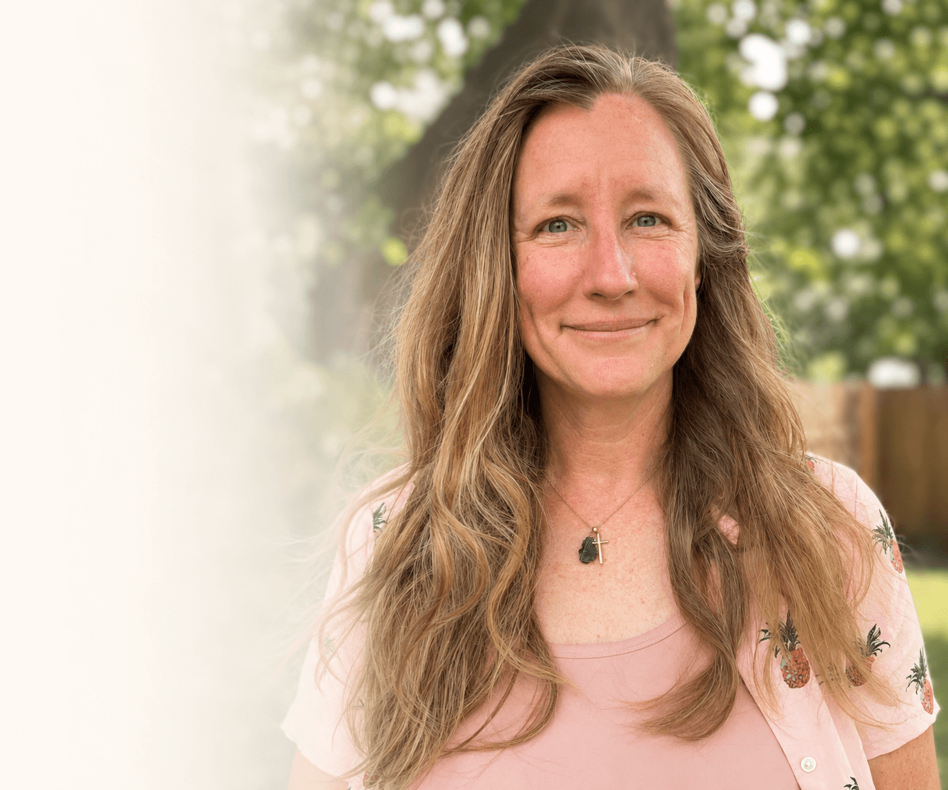 Heather Hanson smiling outdoors